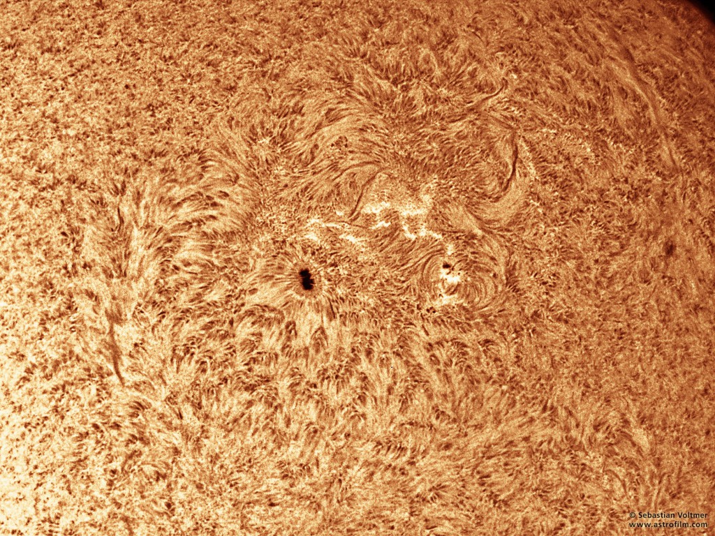 The Surface of the Sun in H alpha