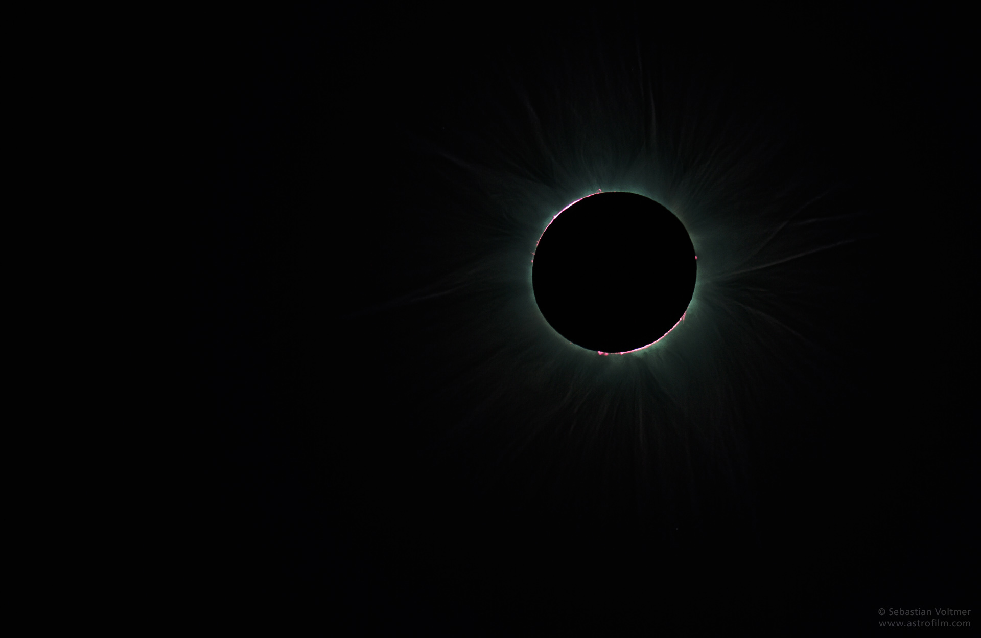 Solar Eclipse - Moment of Totality, 2012