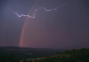 Lightning & Rainbow, Spicheren, France